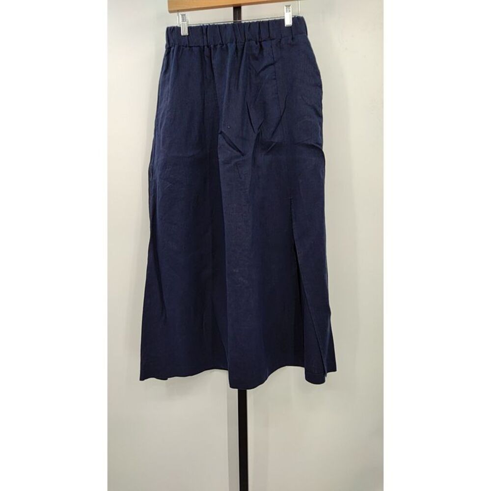 Quince Navy Blue Skirt